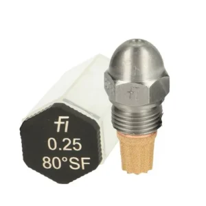 Fluidics Burner Nozzle 80 Degree SF