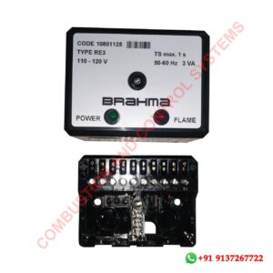 Brahma Flame Detector RE3 110V – Industrial Flame Monitoring Sensor for Gas Burners