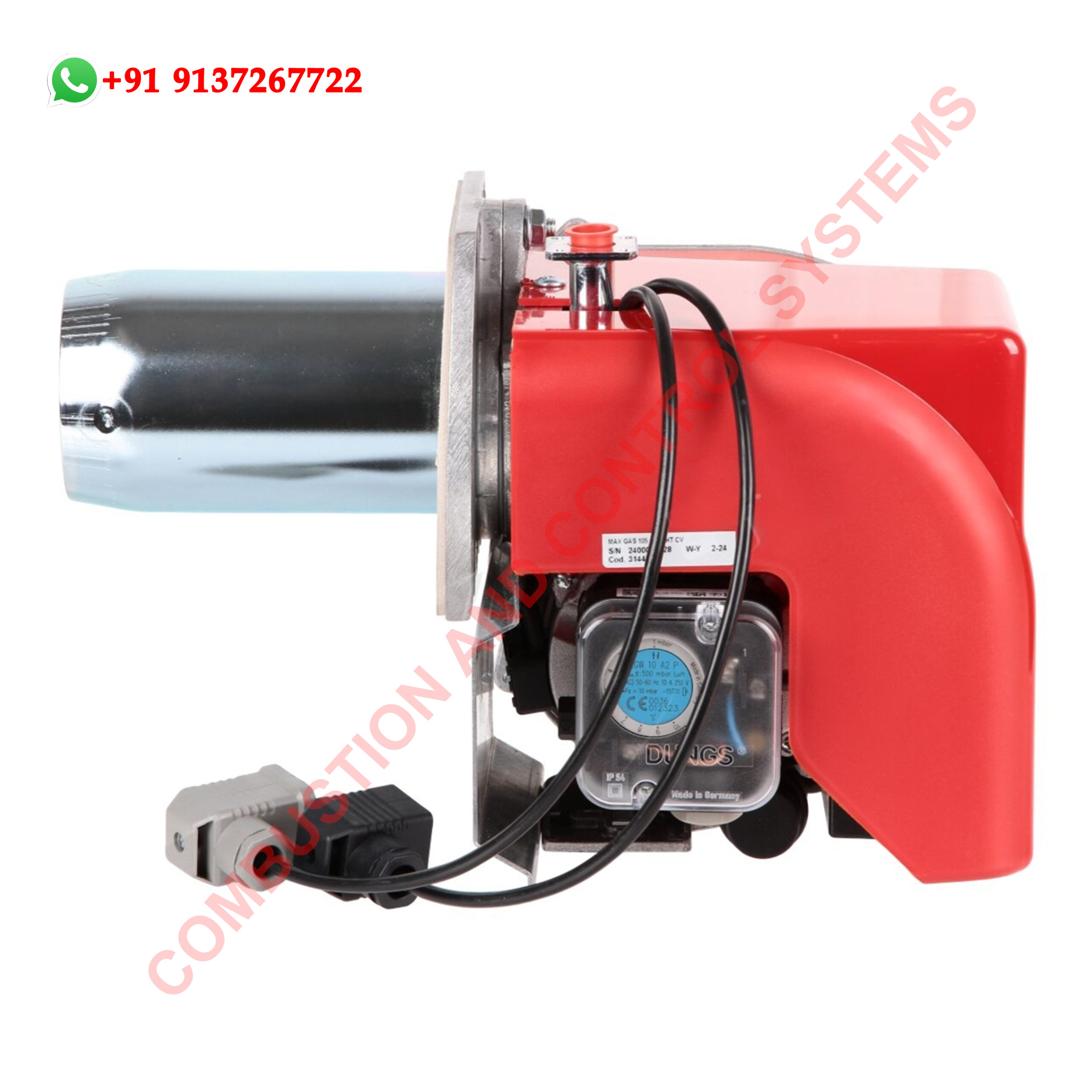 Ecoflam MAX GAS 105 gas burner dimensions and technical specifications diagram.jpg