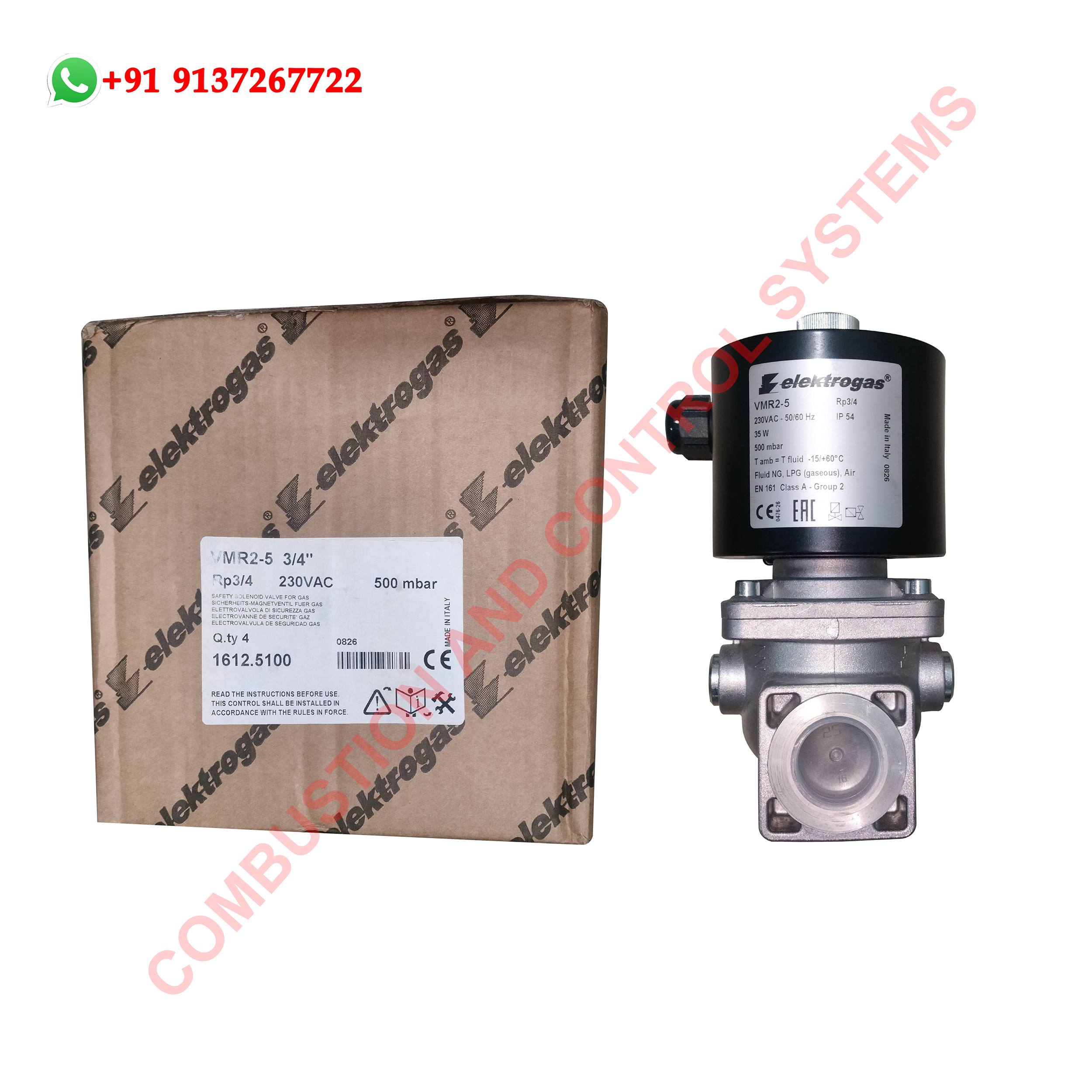 Original ELEKTROGAS Gas Valve 2 5 supplied in manufacturer packaging.jpg (1)