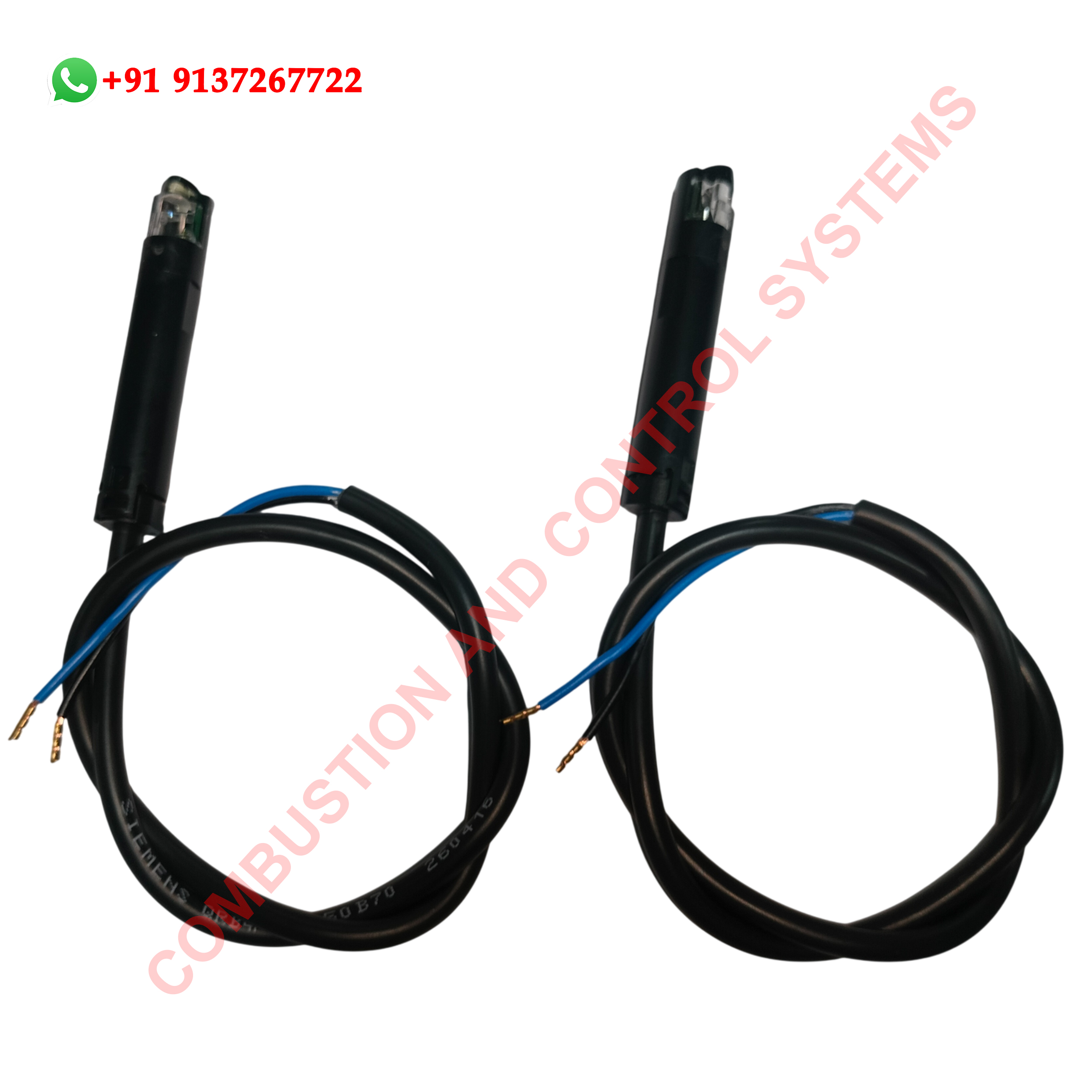 Siemens QRB4A B050B70 flame detector used in industrial oil burner control systems.jpg